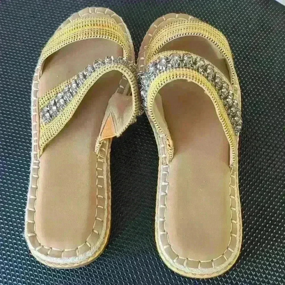 Crown Vintage Women's Slide Sandals Size 8 - Picture 3 of 10